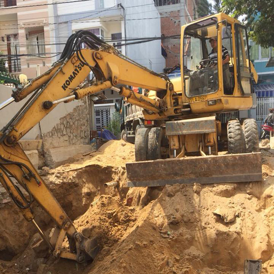 ĐÀO MÓNG NHÀ QUẬN 12 CÔNG TY TNHH CƠ GIỚI AN PHONG PHÁT 