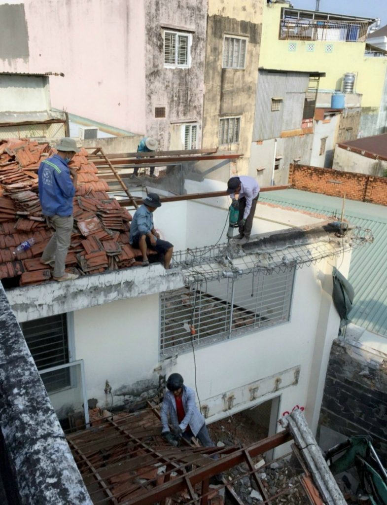 ĐẬP PHÁ NHÀ CŨ QUẬN 5 CÔNG TY TNHH CƠ GIỚI AN PHONG PHÁT 