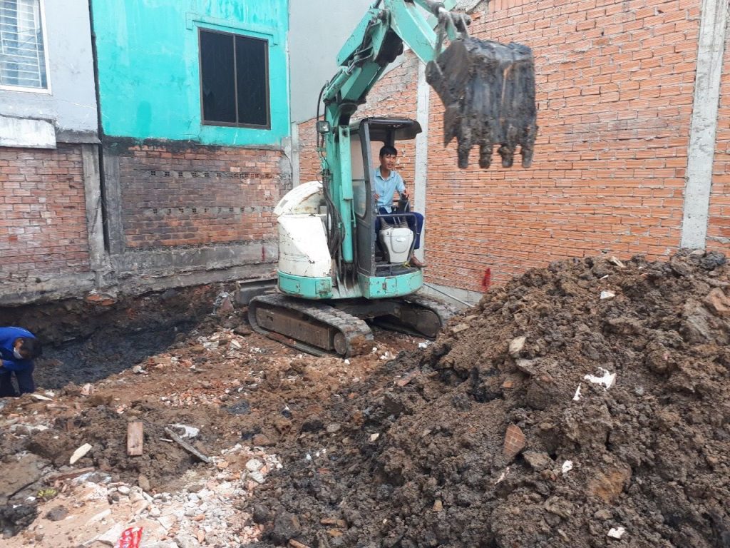 ĐÀO MÓNG NHÀ QUẬN 12 CÔNG TY TNHH CƠ GIỚI AN PHONG PHÁT 