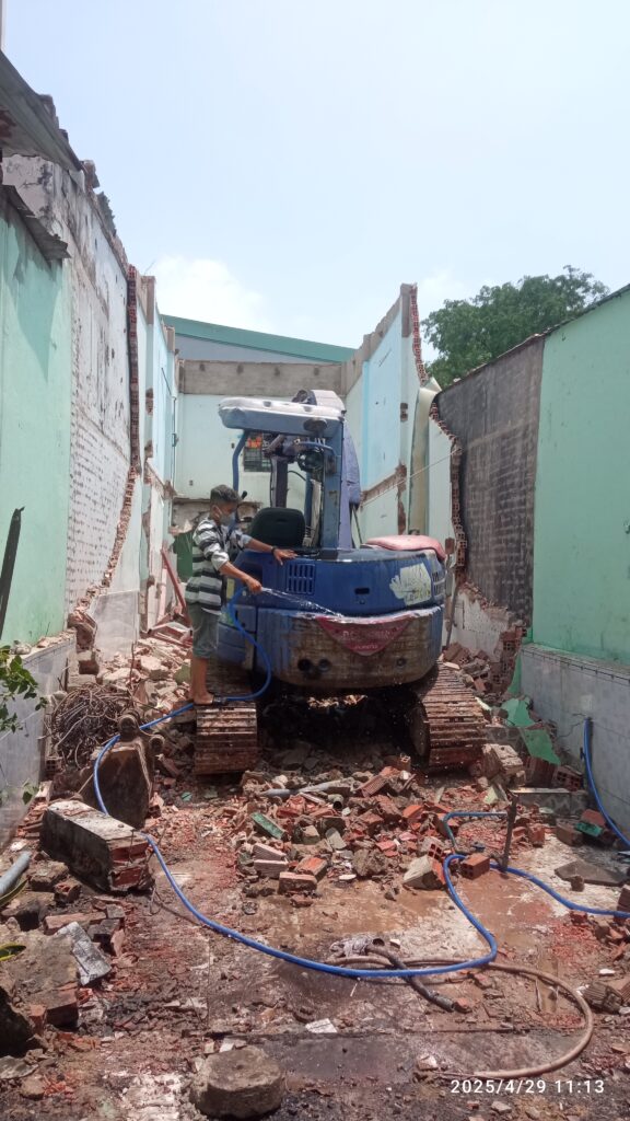 THÁO DỠ NHÀ QUẬN GÒ VẤP CÔNG TY TNHH CƠ GIỚI AN PHONG PHÁT