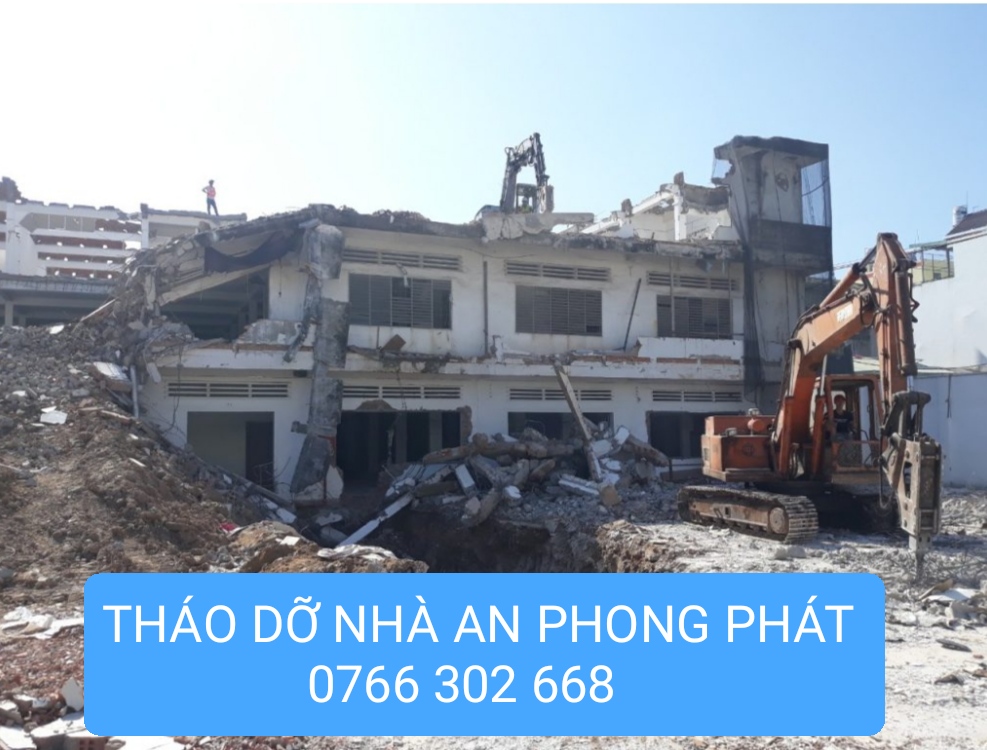 ĐẬP PHÁ NHÀ CŨ QUẬN 12 CÔNG TY TNHH CƠ GIỚI AN PHONG PHÁT 