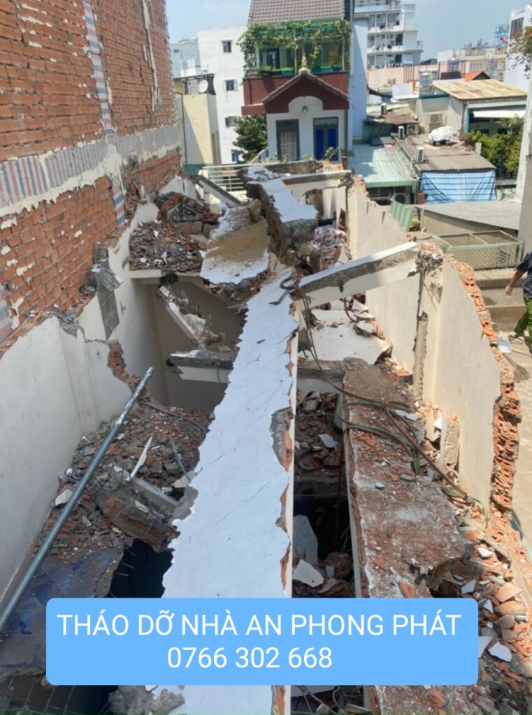 ĐẬP PHÁ NHÀ CŨ QUẬN 12 CÔNG TY TNHH CƠ GIỚI AN PHONG PHÁT 