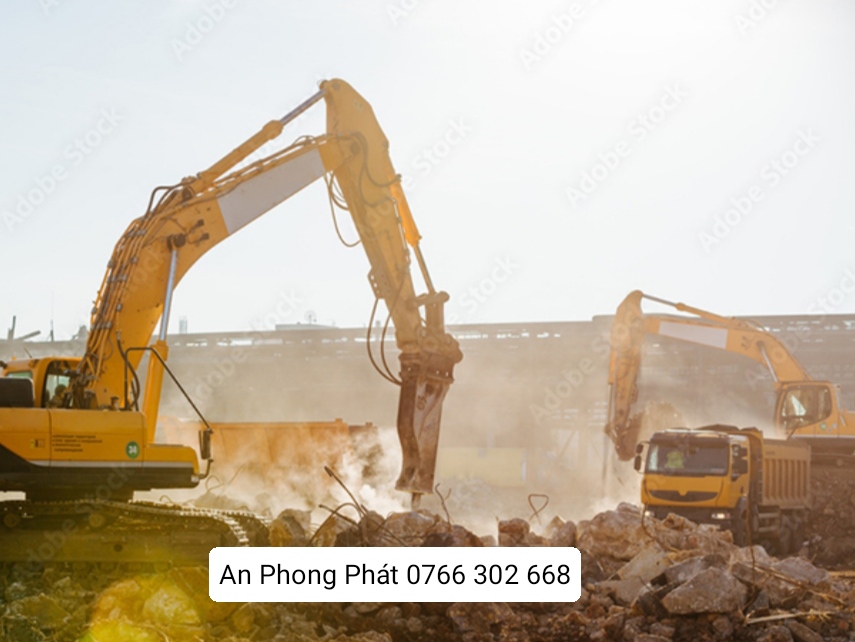 ĐẬP PHÁ NHÀ CŨ QUẬN 6 CÔNG TY TNHH CƠ GIỚI AN PHONG PHÁT 