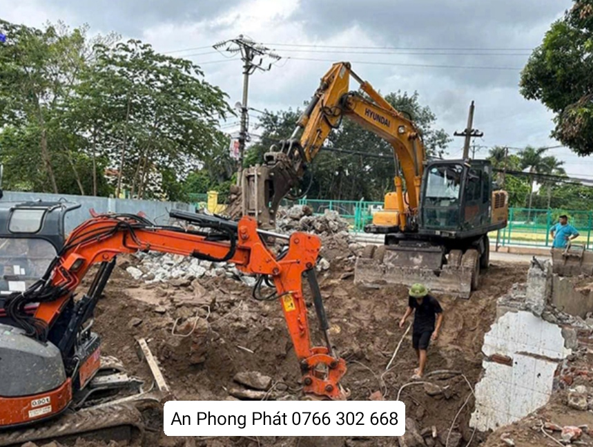 ĐẬP PHÁ NHÀ QUẬN GÒ VẤP CÔNG TY TNHH CƠ GIỚI AN PHONG PHÁT 