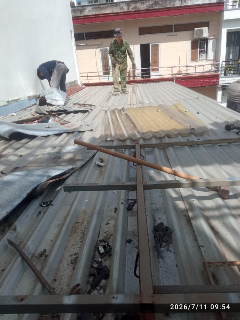 THÁO DỠ NHÀ QUẬN TÂN PHÚ CÔNG TY TNHH CƠ GIỚI AN PHONG PHÁT 