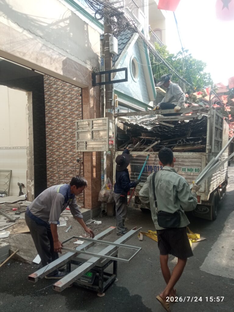 THÁO DỠ NHÀ QUẬN 9 CÔNG TY TNHH CƠ GIỚI AN PHONG PHÁT 